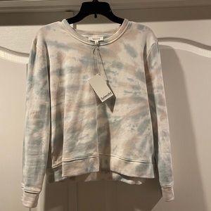 NWT Splendid Tie-Dye Crewneck Sweatshirt, Size L